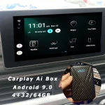 Carplay box android 9.0 for original car screen install google play store apps  USB plug and play