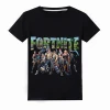 Cartoon Print Fortnite Boys T Shirt For Kids Boys Girls T-Shirts Clothes 100% Cotton Tops