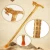 Import Carving Drawing Handmade Trekking Pole Wooden Walking Stick Elderly Cane Wholesale Nordic Peach Wood Hiking Outdoor Tools 10 Pcs from China