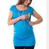 casual summer maternity clothing,cap sleeve clothes best maternity wear