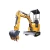 CE certificate 1 ton Hydraulic Crawler Escavator 0.025 cbm Machines Mini Excavator Digger