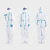 Import CE Certificate Disposable Protective Suits, Sterile Virus Protective Clothing with GB19082-2009 from China