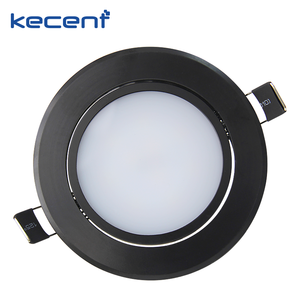 CE RoHS SAA certified 3w 5w 7w 9w 12w Black smd led downlight round high quality recessed ceiling lamp flood lamps lighting