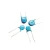 Import Ceramic disk capacitor passive components electronic capacitor manufacturers 15kv 471k from China