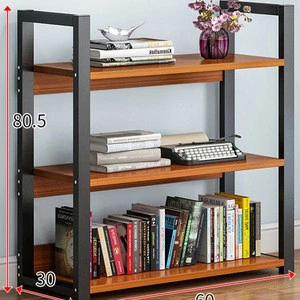 Cheap Factory Modern Wooden Mfc Mdf Customized High Quality Storage Open 5 Tier Shelf Bookcase For Office Home Living Room