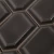 Import Cheap Hexagon Glazed, Brown Ceramic Mosaic Tiles for Decoration from China