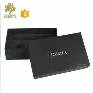 Cheap Luxury Custom Rigid Paper Cardboard Gift Box with Foam Insert from China
