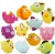 Import Cheap manufacture of baby cartoon animal style soft floating bath toys the water spray bath toys from China