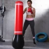 Cheap Price Inflatable Red Free Standing Punching Bag Boxing Bag