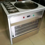 Cheap price stainless steel commercial fruit-mixed ice cream machine