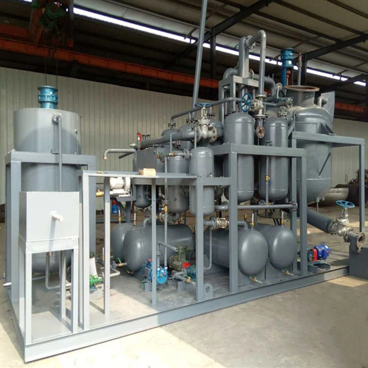 Cheap Price Vacuum Distillation System Waste Engine Oil Recycling Machine