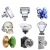 Import Cheap Wardrobe Drawer Furniture Chrome Acrylic Crystal Glass Pull Kitchen Cabinet Crystal Handle Knob from China