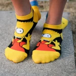 Cheap Wholesale Cartoon Jacquard cotton Women Ankle Socks