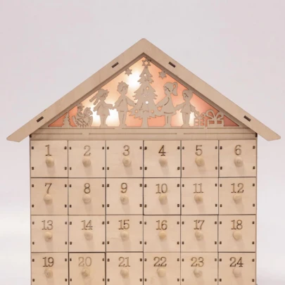 children&#x27;s christmas advent calendar boxes with drawers