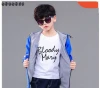 Children&#x27;s Clothes Double-sided Wear Jacket Fleece Coat Boy Waterproof Windproof Children Outerwear Sport Jacket For Boys