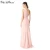 Import China bridesmaid dresses longbridesmaid pink dresses from China