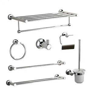 China cheap complete bathroom accessories stainless steel bath hardware Sets