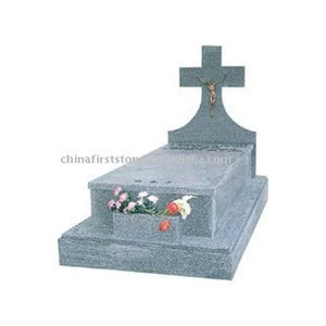 China Designs Cheap Price Gray Tombstones And Monuments GME092