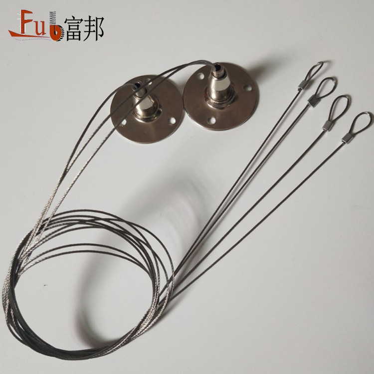 China Factory Customized Safety Stainless Steel Wire Cable Rope Sling Aluminium Sleeve With Various Kinds Eye Ferrule