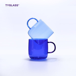 China factory non-toxic modern designed  clear glass teapot tea cup set prices