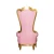 Import China High Back Event Wooden Upholstery Fabric Pink Throne Chair from China