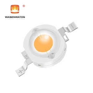 China supplier high quality 590-595nm 40-50lm high power 3 watt yellow colour lamp diode led point source light datasheet