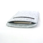 China Supplier Mobile Phone Accessories Personalized Custom Felt Phone Cover with Card Case
