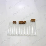 China supplier Packing cigars glass test tubes with cork for wholesale
