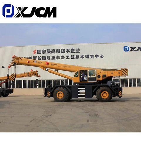 China Supplier Sale 60 Ton Mobile Rough Terrain Engine Cranes