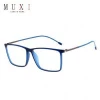 China wenzhou supplier modern design optical eyewear square spectacle frame mens fashion tr optical frame on sale