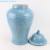 Import Chinese Light Blue Green and White Color Fish Algal Lotus Pattern Carving Ceramic Temple Jar Porcelain Ginger Jars from China