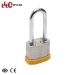 Chinese Supplier Waterproof Long Shackle Safety Laminated Padlock
