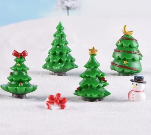 Christmas gifts DIY mini Christmas tree  accessories more artificial simulation resin Christmas tree