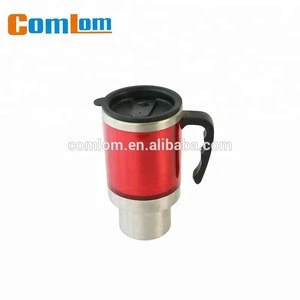 CL1C-E35 Comlom 14oz Stainless Steel+Plastic Wholesale Travel Mugs With Handle