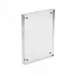 Clear Acrylic Magnetic Float Frame Magnetic Plexiglass Double Side Photo Frame
