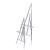 Import Clear Lucite Acrylic tripod easel for painting or wedding welcome sign from Pakistan