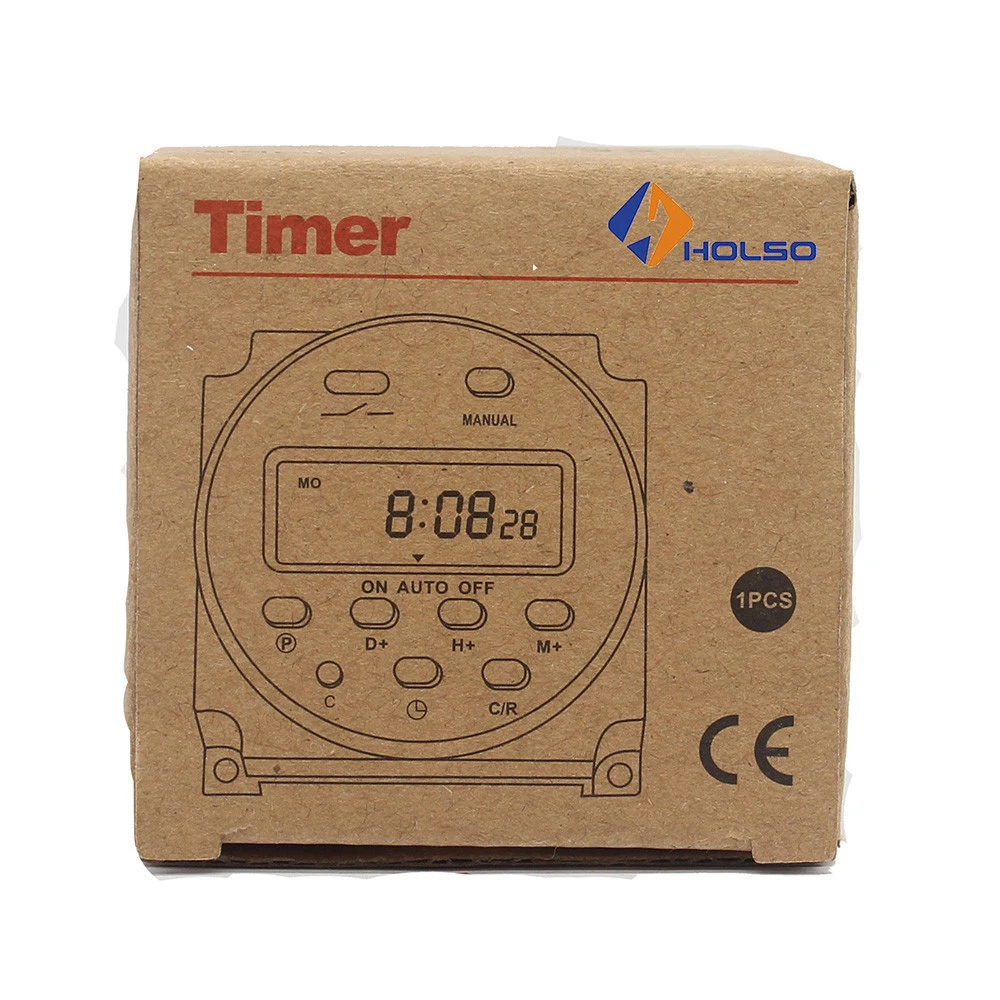 CN101A NBL101A MIni Ozone Time Switch 220v 110v 24v 12v With 4 Wires Lcd Digital Daily Weekly Programmable Digital Timer