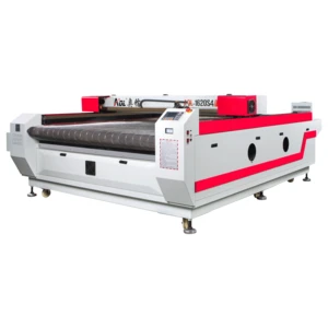 cnc automatic acrylic plywood wood 100w/150w/180w/300w laser rubber fabric textile cloth garment laser cutting machine