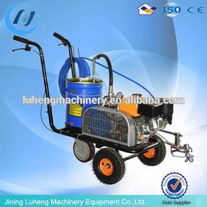 Cold road marking paint machine for highway