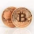 Import Collectible exact holo custom create purse free shipping gold cupper souvenir bitcoin coin from China