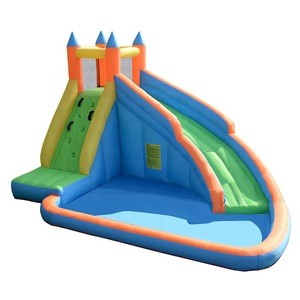 Coloful Inflatable Jumping Castle 5 x 6 meter Pvc Inflatable Bouncer Slide For Kids for sale