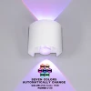 Colorful 6W led light wall sconce wall lamp outdoor wall lights up down RGB waterproof porch garden courtyard patio lamp
