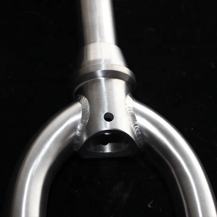 Comeplay Lightweight Round Shoulder front forkTitanium Front Fork Bicycle front fork