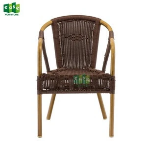 comfortable cane dining chairs for the elderly with armrest wooden look
