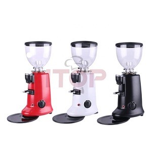 commercial industrial aluminum housing electric coffee grinder burr automatic Cappuccino coffee bean grinder