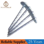 Competitive Anti-rust Umbrella Roofing Nails in China