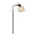 Import competitive price home office rustic floor lamp foot switch  floor light with marble base from China