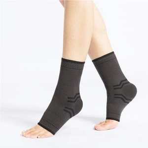 Compression knitted foot sleeve ,sports Ankle Support