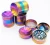 Import Concave surface Portable zinc alloy Metal Herb Grinder 4 Parts colorful Custom Herb Grinder from China