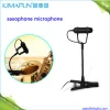 Condenser winds microphone for saxophone brass woodwind instruments